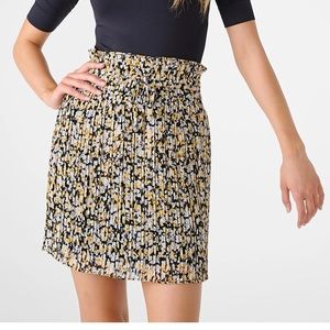 Karl Lagerfield pleated skirt multi color